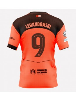 Billige Barcelona Robert Lewandowski #9 Tredjedrakt 2025-26 Kortermet